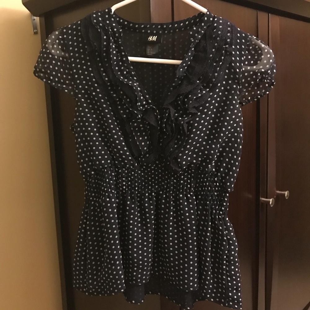 H&M Polka Dot top